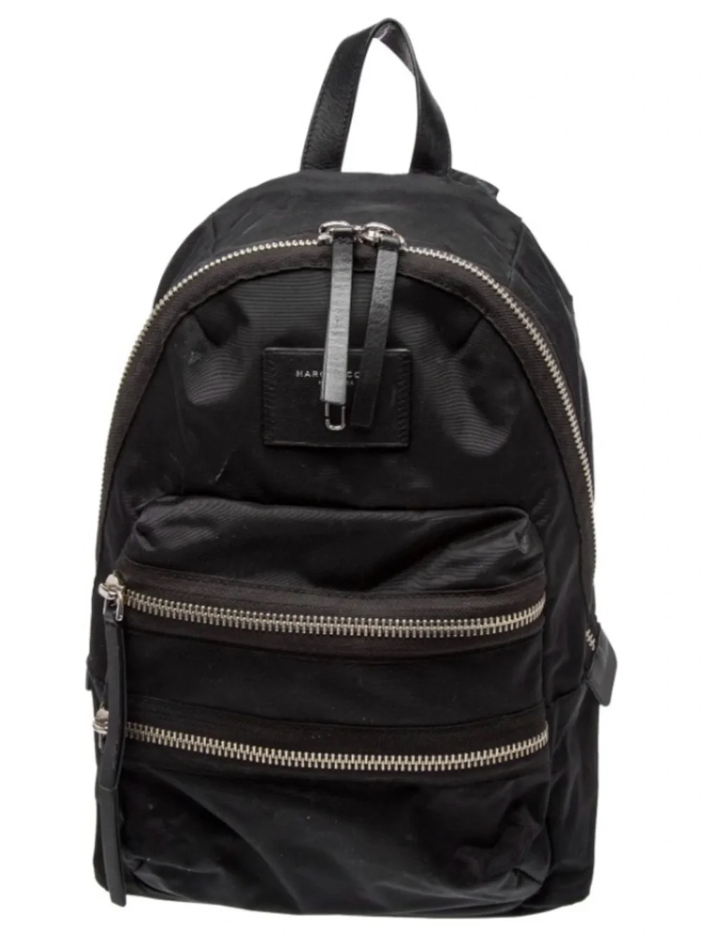 Marc Jacobs biker nylon leather backpack